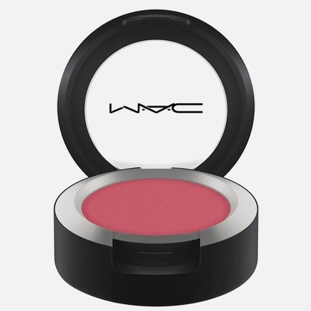 MAC Powder Kiss Soft Matte Eyeshadow Bright Petal Pink
